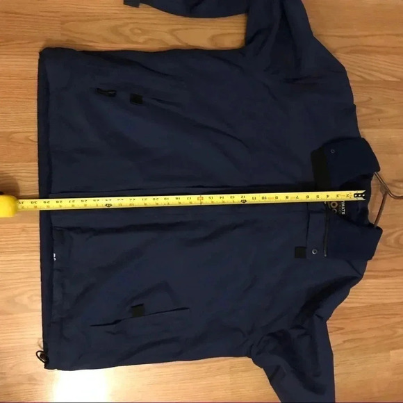 Ultimate Workwear Blue Fleece Lined Coat Jacket - Picture 7 of 9